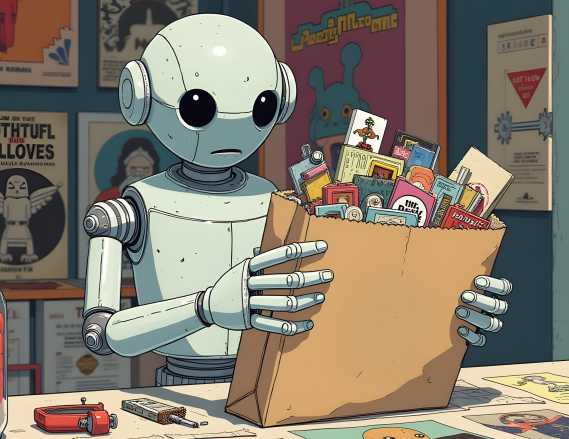 Daniel Laureano presentando un proyecto académico